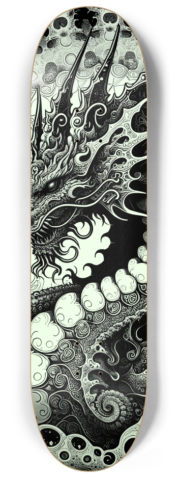 Fractal Coloring Page Dragon #29 #2