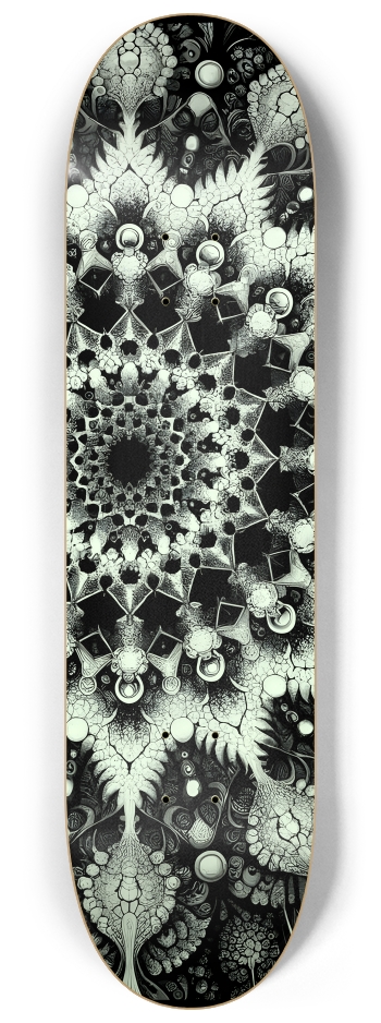 Fractal Coloring Page Fox #9 #1