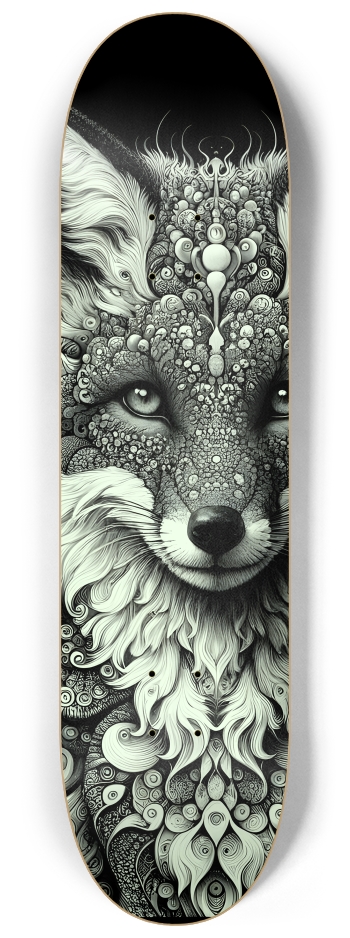 Fractal Coloring Page Fox #9 #3
