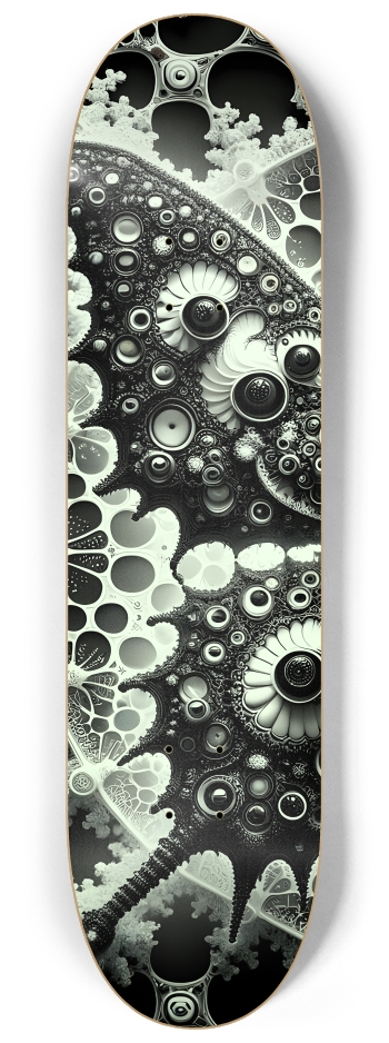 Fractal Anime Butterfly #11 #1 8-1/4 Skateboard Deck