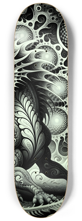 Fractal Coloring Page Dragon #6 #3
