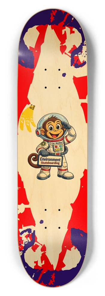 The Cpt Monkey 8-1/2 Skateboard Deck