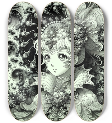 Fractal Anime Girl #26
