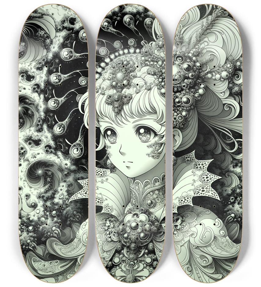Fractal Anime Girl #26
