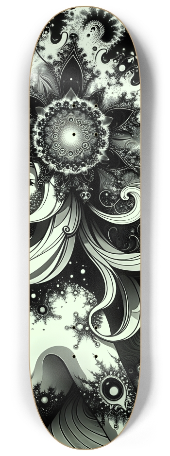 Fractal Anime Girl #9 #3 8-1/4 Skateboard Deck