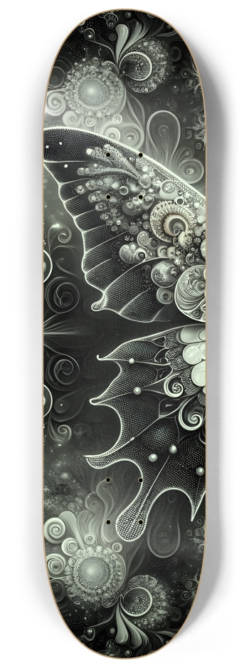 Fractal Anime Butterfly #19 #1 8-1/4 Skateboard Deck