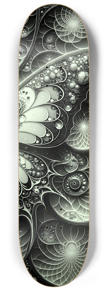 Fractal Anime Butterfly #22 #3 8-1/4 Skateboard Deck