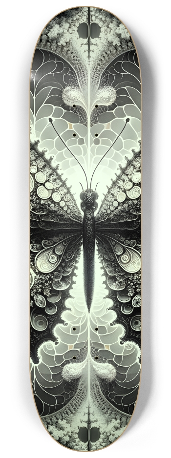 Fractal Anime Butterfly #17 #2 8-1/4 Skateboard Deck