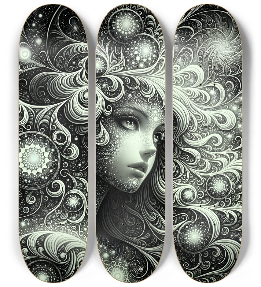 Fractal Anime Girl #27