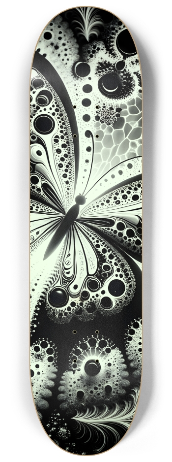 Fractal Anime Butterfly #14 #2 8-1/4 Skateboard Deck