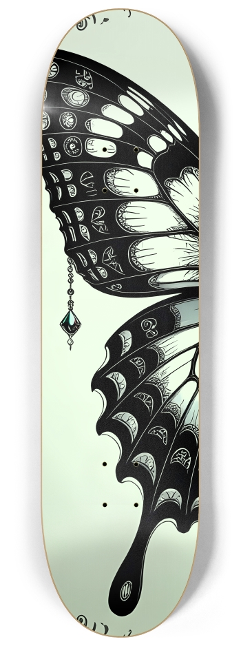 Fractal Anime Butterfly #15 #1 8-1/4 Skateboard Deck