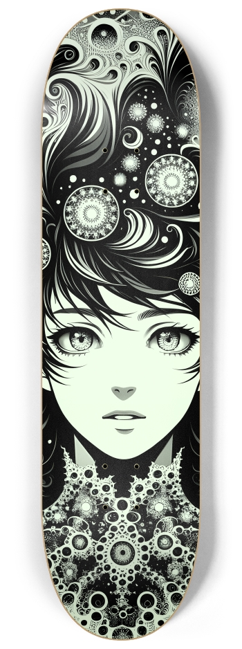 Fractal Anime Girl #1 #2