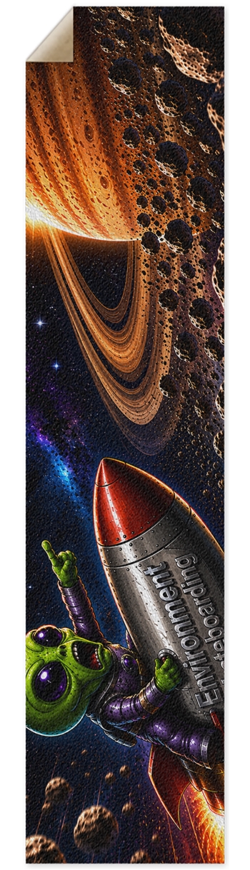 Alien Rocket Longboard Grip