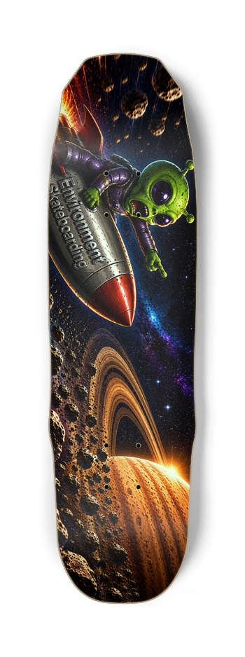 Alien Rocket Reverse Print Junior Sledge