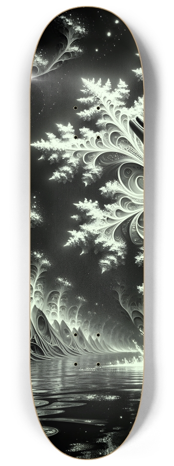 Fractal Dolphin #18 #1 8-1/4 Skateboard Deck