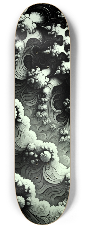 B&W Fractal Sea Turtle #12 #1