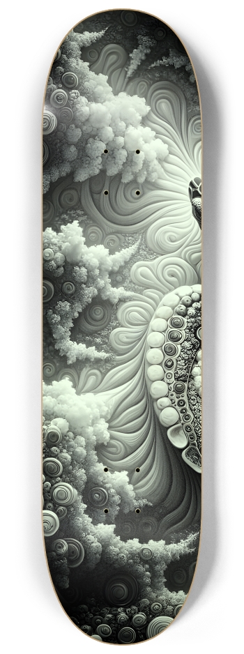 B&W Fractal Sea Turtle #2 #1