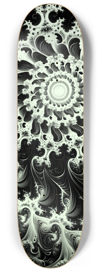 Fractal Dolphin #17 #1 8-1/4 Skateboard Deck
