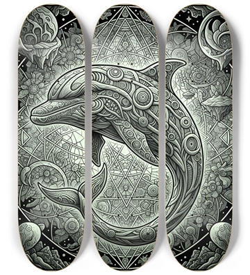 Fractal Dolphin #19