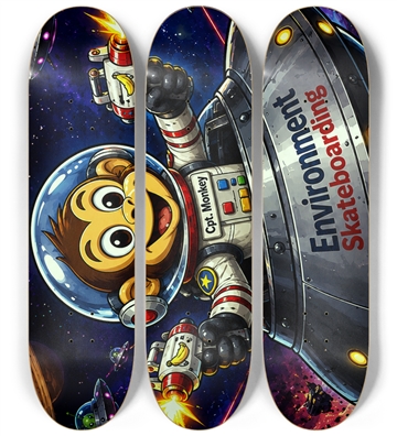 UFO Monkey Series Vertical