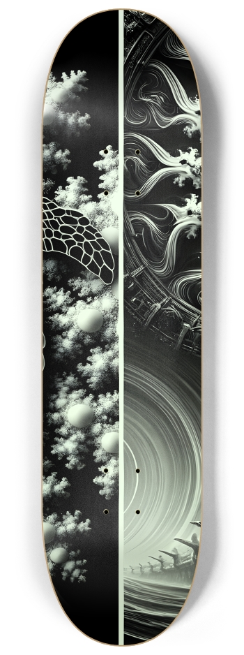 B&W Fractal Sea Turtle #13 #2