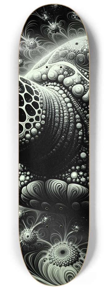 B&W Fractal Sea Turtle #3 #2