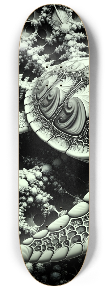 B&W Fractal Sea Turtle #6 #1