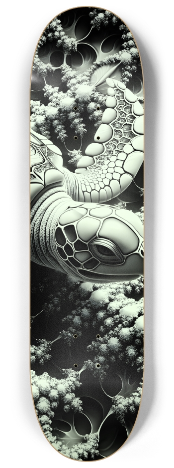 B&W Fractal Sea Turtle #6 #3