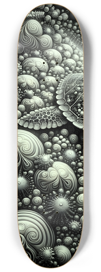 B&W Fractal Sea Turtle #10 #1