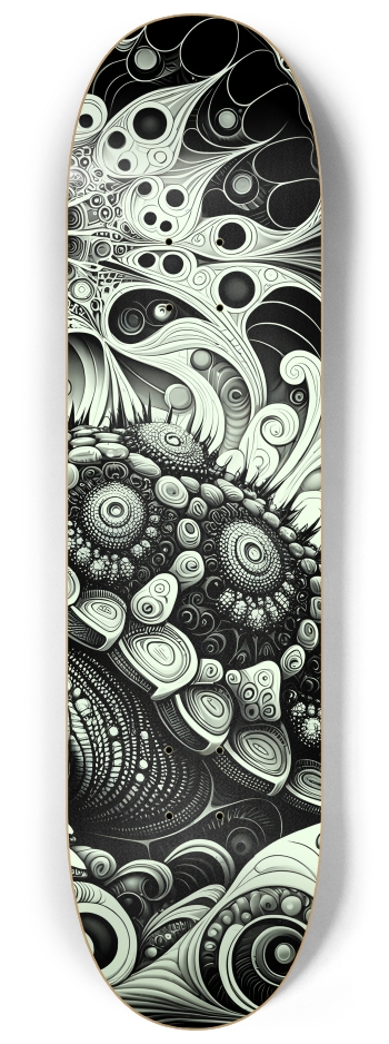 B&W Fractal Sea Turtle #24 #3