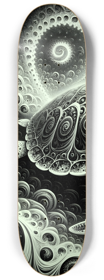B&W Fractal Sea Turtle #27 #1
