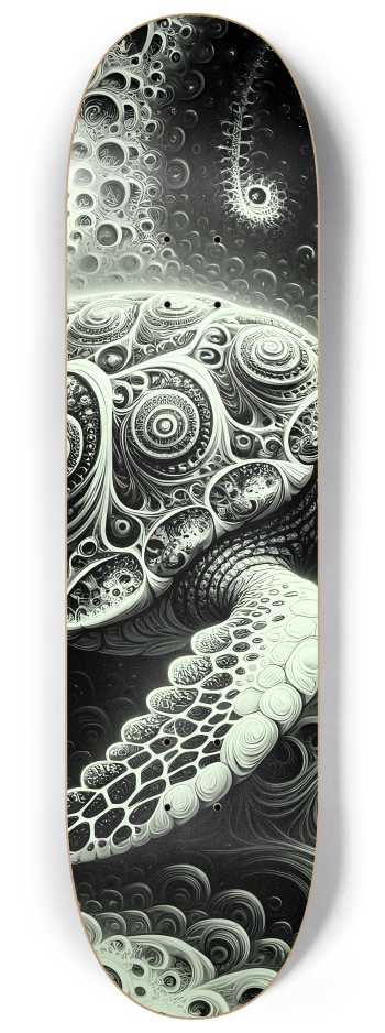 B&W Fractal Sea Turtle #27 #2