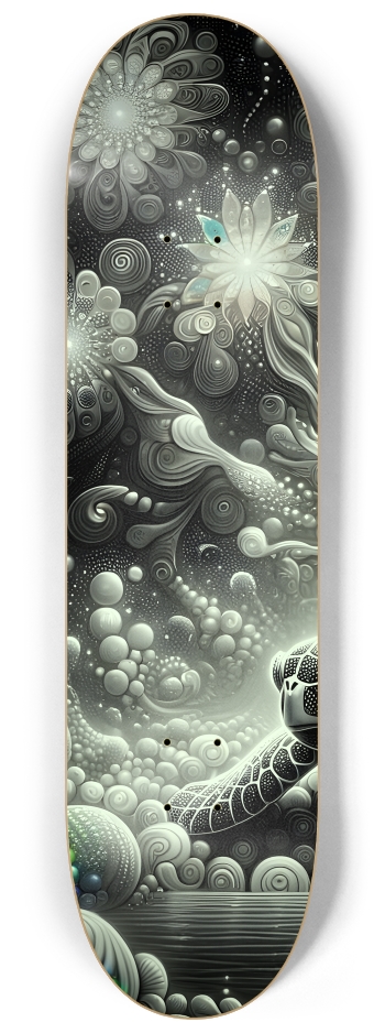 B&W Fractal Sea Turtle #25 #1
