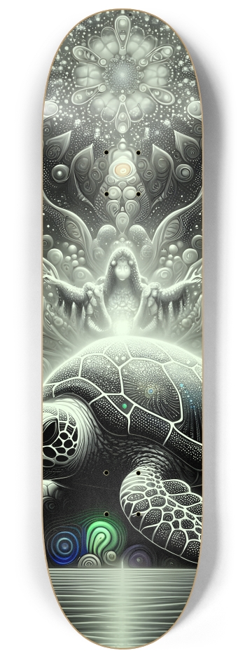 B&W Fractal Sea Turtle #25 #2
