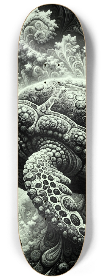 B&W Fractal Sea Turtle #21 #2