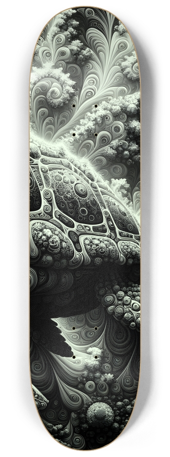 B&W Fractal Sea Turtle #21 #3
