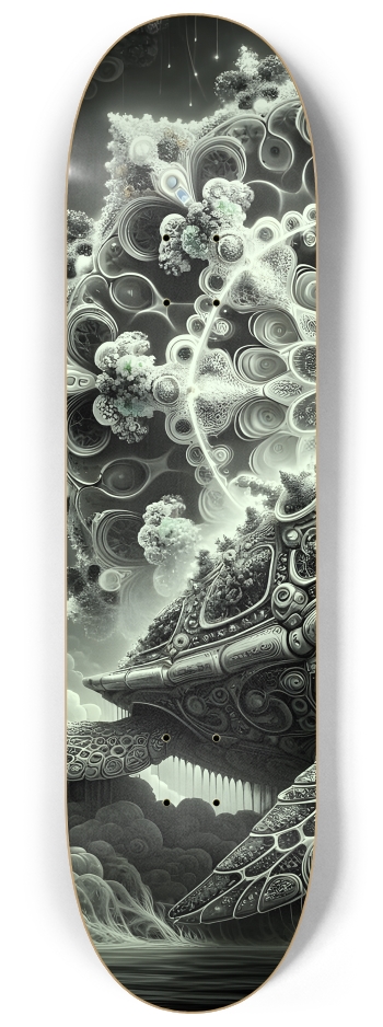 B&W Fractal Sea Turtle #26 #1