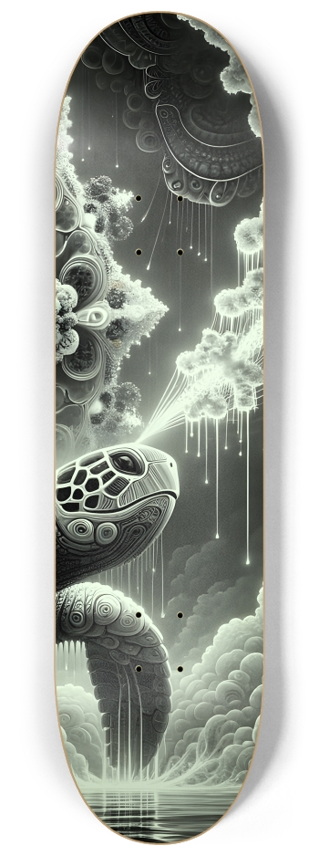 B&W Fractal Sea Turtle #26 #3