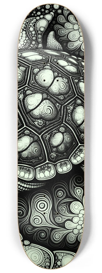 B&W Fractal Sea Turtle #31 #3