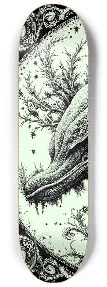 B&W Fractal Sea Monster #1 #1