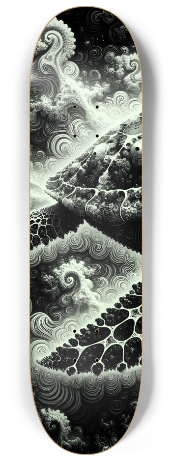 B&W Fractal Sea Turtle #17 #1