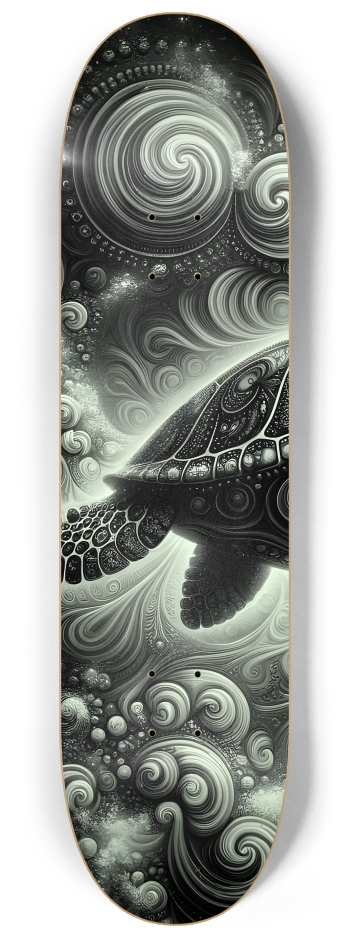 B&W Fractal Sea Turtle #23 #1