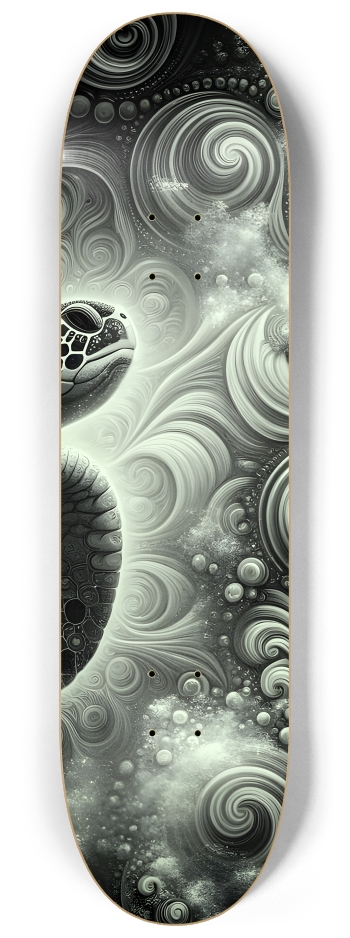 B&W Fractal Sea Turtle #23 #3