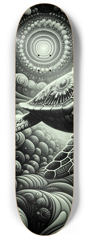 B&W Fractal Sea Turtle #30 #1