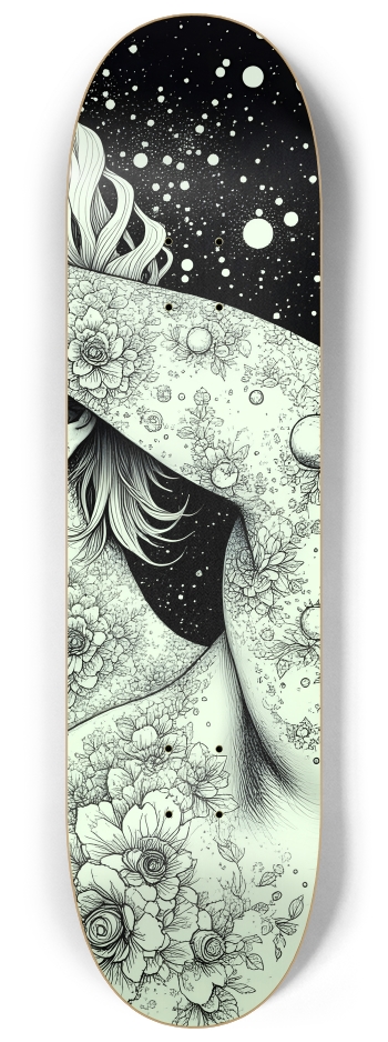 B&W Fractal Man #8 #3