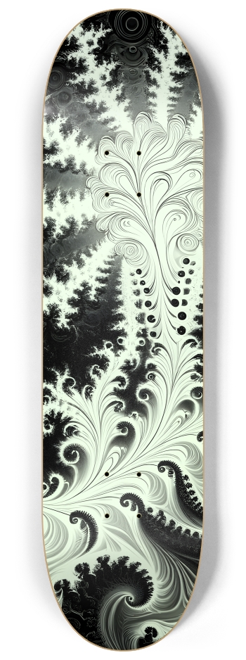 B&W Fractal Man #7 #3