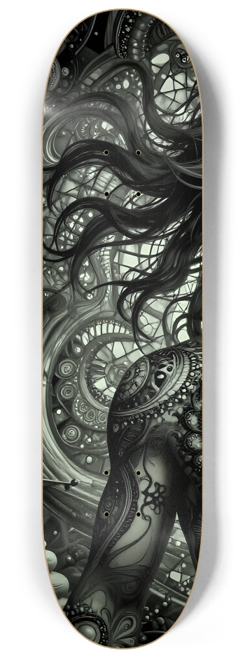 B&W Fractal Man #3 #1
