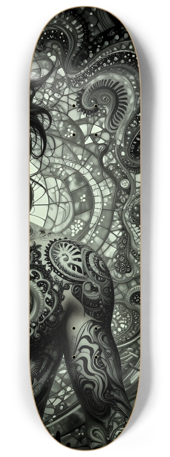 B&W Fractal Man #3 #3