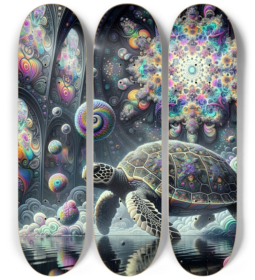 Fractal Sea Turtle #9