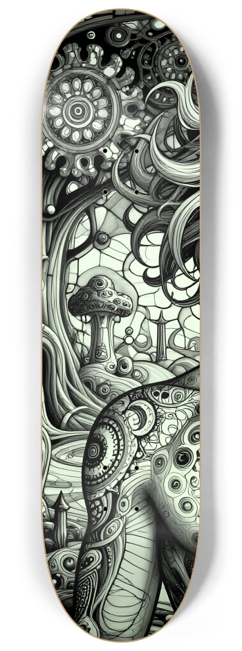 B&W Fractal Man #6 #1